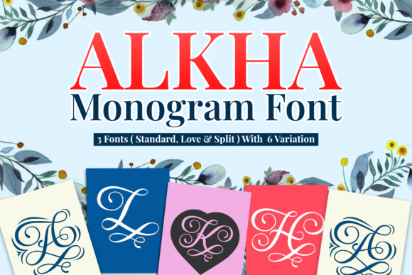 Alkha: A Decorative Font for Handmade Creations