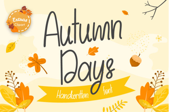 Autumn Days Font Review: A Sweet and Friendly Script for Branding