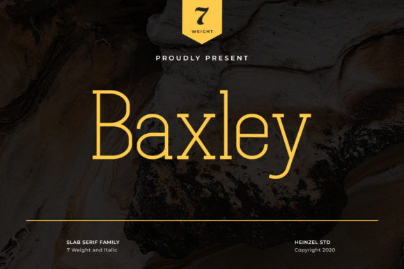 Baxley: A Modern Slab Serif for Editorial Elegance
