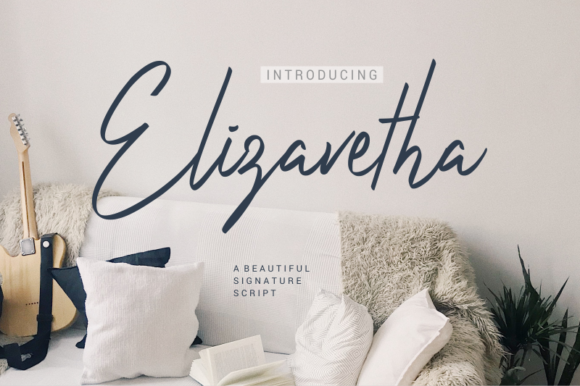 Elizavetha: A Handwritten Font for Modern Editorial Design