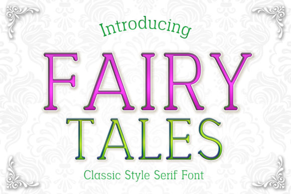 Fairy Tales Font for Web Design Projects