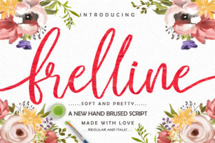 Frelline Script Font for Web Design