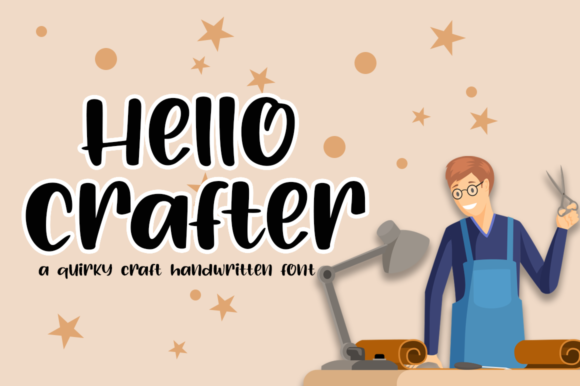 Hello Crafter: A Friendly Font for Your Brand's Visual Story
