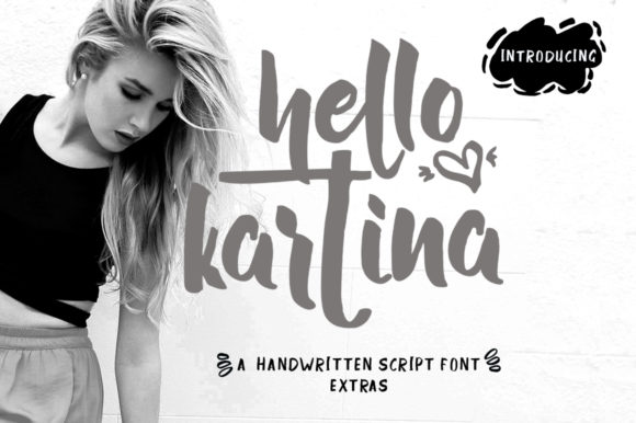 Hello Kartina: A Handwritten Font for Modern Web Design