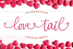 Love Tail: A Romantic Script Font for Creative Projects