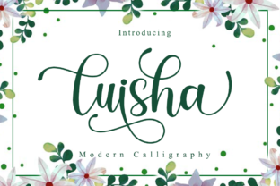 Luisha Script Font for Editorial Design and Branding