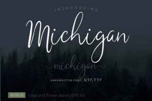 Michigan Font for Web Design Projects