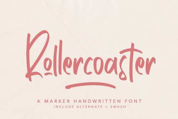 Rollercoaster Font for Eye-Catching Campaigns