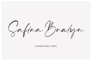 Safina Bralyn – A Handwritten Font for Modern Web Design