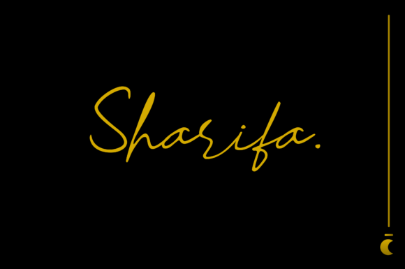 Sharifa Script Font for Handmade Creations