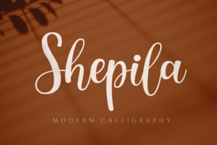 Shepila: A Handwritten Font for Engaging Digital Campaigns