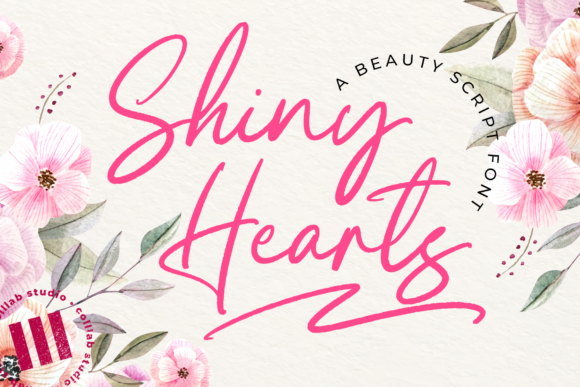 Shiny Hearts Font Review for Web Design