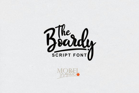 The Boardy: A Timeless Script Font for Branding Magic