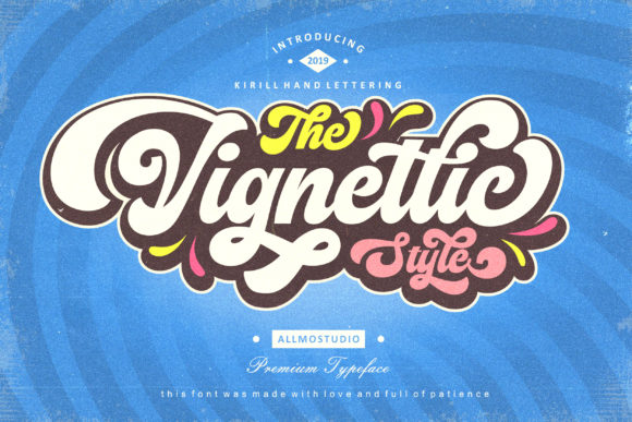 The Vignettic: A Playful Handwritten Font for Modern Marketing