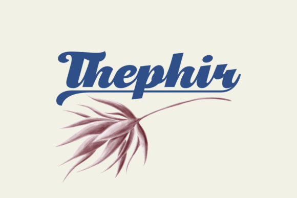 Thephir: A Handwritten Font That Adds Personality to Web Design
